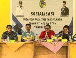 Sekda Parigi Moutong Buka Sosialidasi Desk Pilkada 2024