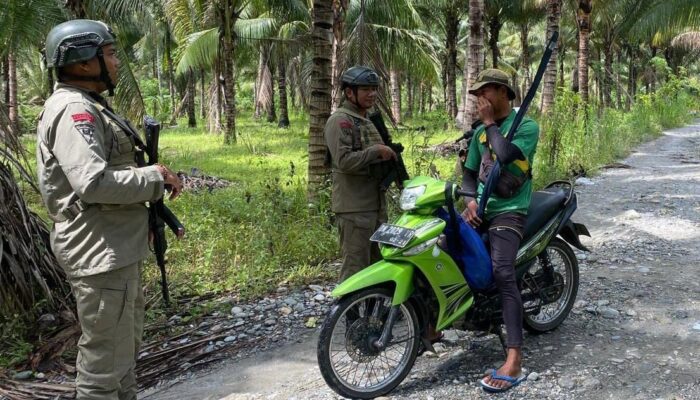 Cegah Peredaran Senpi dan Bahan Peledak di Poso, Satgas Operasi Madago Raya Intens Lakukan Razia