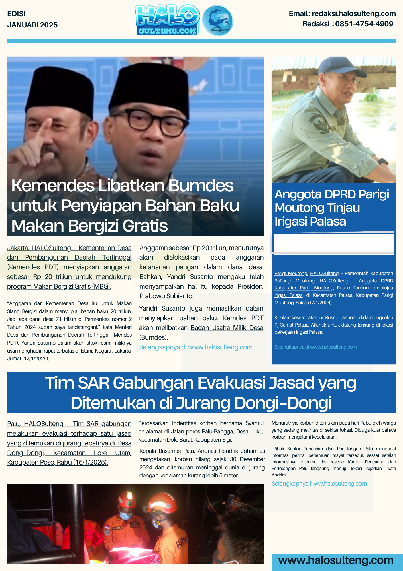 edisi 18 januari