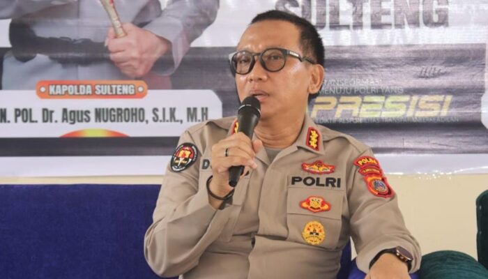 Kapolda Sulteng : Pertambangan Tanpa Izin Harus Ditertibkan