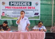 Pemdes Palasa Teteapkan APBDes 2025, Pj Kades : Untuk Bumdes Akan Dilakukan Musyawarah Khusus