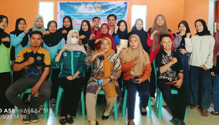 Kader Posyandu Pebounang Ikuti Pelatihan Keterampilan Dasar