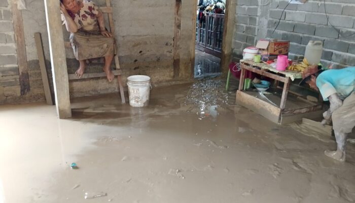 Banjir di Desa Beau, 6 Rumah Terendam, Kades Harap Dilakukan Normalisasi Sungai