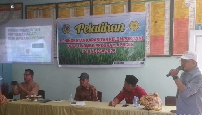 PPL Desa Tinombo Ajarkan Petani Pengendalian OPT dengan Pesnab