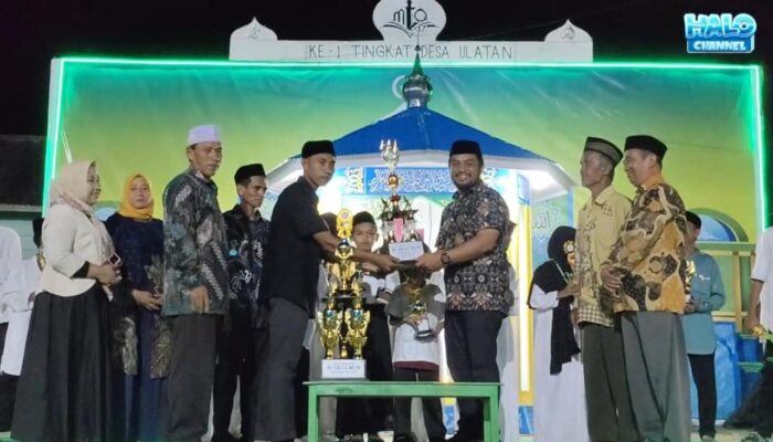 Kafilah Dusun 5 Raih Juara Umum MTQ ke-I Desa Ulatan, Kepala Desa: Ini Kebanggaan untuk Kita Semua