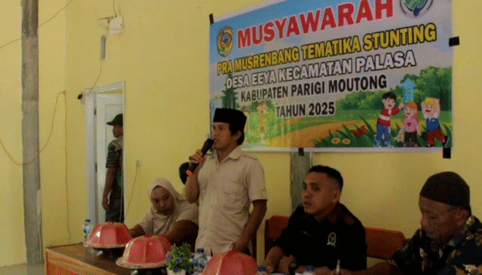 Pemdes Eeya Gelar Pra Musrembang Tematika Stunting