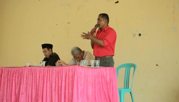P2KD Gelar Penyampaian Visi dan Misi Cakades Palasa Tengah