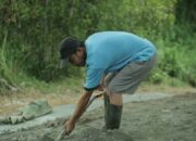 Pemdes Ulatan Realisasikan Rabat Beton