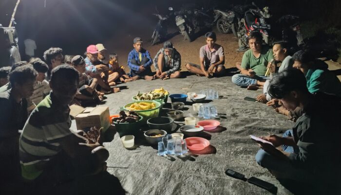 Warga Ulatan Syukuran Usai Rabat Beton Rampung Dikerjakan