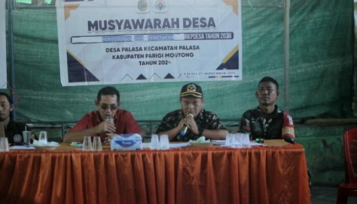 Pemdes Palasa Tengah Lalukan Perubahan APBDes