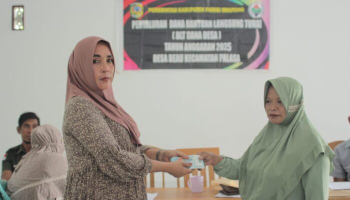 Penerima BLT Ucapkan Terimakasih kepada Pemdes Beau