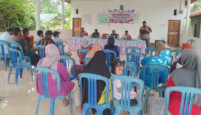 Musdesus Tetapkan Dukungan Dana Desa 2026 untuk KDMP Palasa Tangki