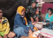 Kades Pebounang Beri Santunan kepada Warga Korban Kebakaran