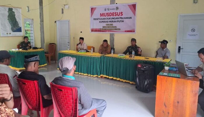 Pemdes Eeya Gelar Musdesus Bahas Dukungan Pinjaman KDMP