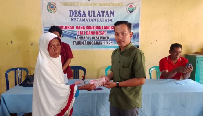 38 KPM Terima BLT Dana Desa dari Pemdes Ulatan