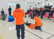 Basarnas Pos SAR Luwuk Berikan Edukasi Risiko kepada Petugas Lapas Kelas IIB Luwuk