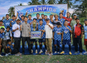 Dari Tomini ke Porprov 2026, Erik Hamzah : KONI Sulteng Cup 2025 Ajang Pencarian Bakat