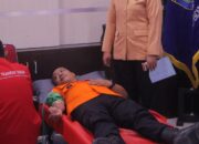 Sambut HUT ke-54 Basarnas, Aksi Donor Darah Serentak di Palu Hasilkan 64 Kantong