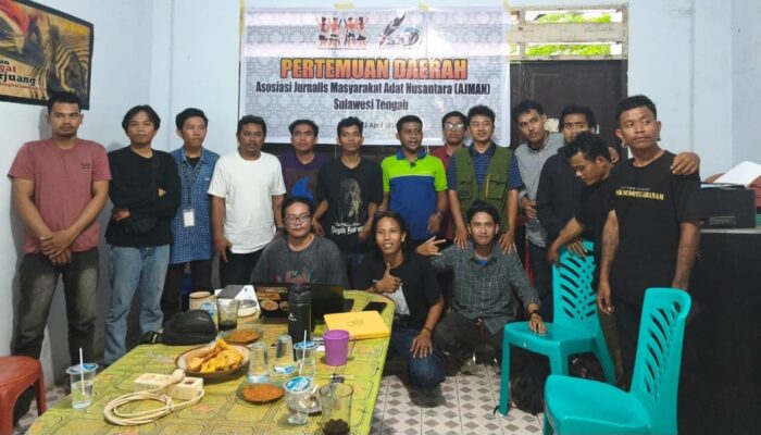 AJMAN Sulteng Resmi Terbentuk, Arman Seli Terpilih sebagai Ketua