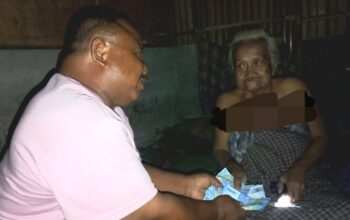 Pemdes Palasa Lambori Salurkan BLT DD kepada 6 KPM