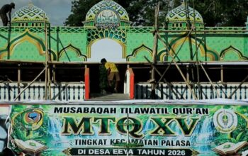 Persatuan Warga Eeya jadi Faktor Pendukung Pembangunan Arena MTQ Ke 15 Kecamatan Palasa