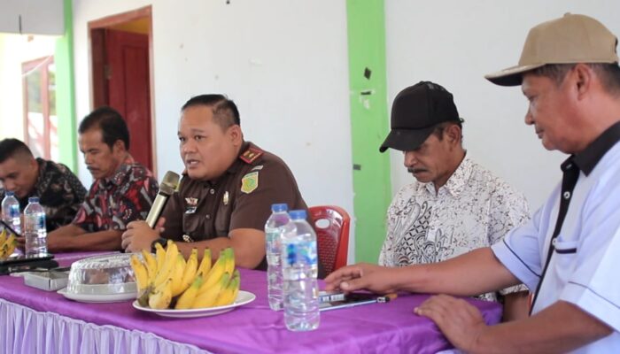 Kacabjari Tinombo Sosialisasikan Jaga Desa di Tingkulang