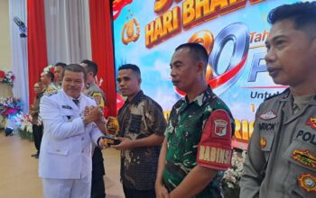 Pemdes Bambasiang Raih Juara 3 Lomba Tiga Pilar Hari Bhayangkara ke-80
