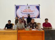 Pemdes Ogoansam Ikuti Sosialisasi Jaga Desa, Kades Sebut Beri Pemahaman Aturan kepada Aparat Desa
