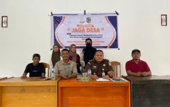 Pemdes Ogoansam Ikuti Sosialisasi Jaga Desa, Kades Sebut Beri Pemahaman Aturan kepada Aparat Desa