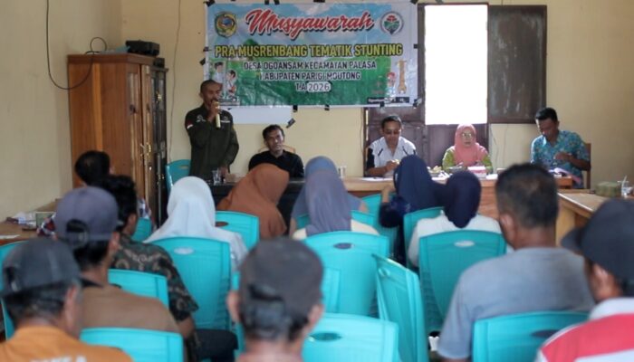 Pemdes Ogoansam Gelar Pra Musrenbang Tematik Stunting dan RKPDes 2027