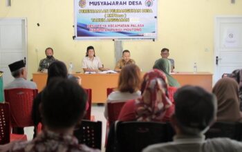 Pemdes Eeya Gelar Pra Musrenbang Tematik Stunting