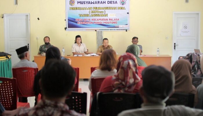 Pemdes Eeya Gelar Pra Musrenbang Tematik Stunting
