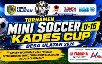 Kades Cup U-15 Desa Ulatan Siap Bergulir, Kick Off Sore Ini