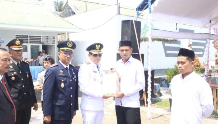 Bupati Parigi Moutong Hadiri Pemberian Remisi Umum di Lapas Kelas III Olaya