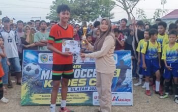 Bahari Junior Juara Kades Cup U-15 Desa Ulatan 2026, Kades Nurhadija Apresiasi Antusias Masyarakat