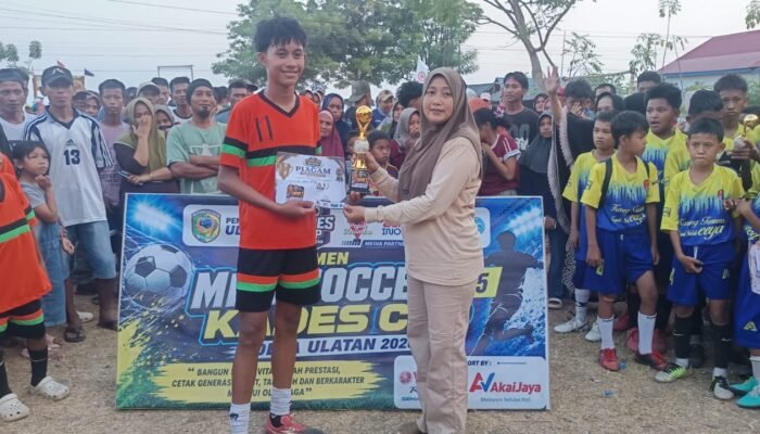 Bahari Junior Juara Kades Cup U-15 Desa Ulatan 2026, Kades Nurhadija Apresiasi Antusias Masyarakat