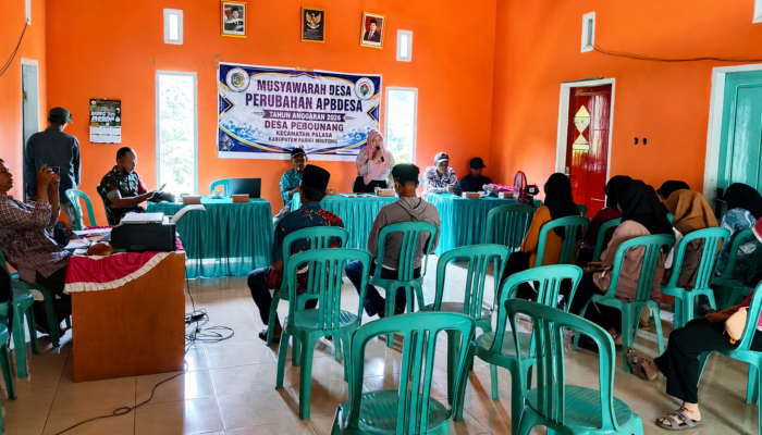 Pemdes Pebounang Laksanakan Musdes Perubahan APBDes TA 2026