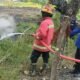Lahan Kosong di Desa Lebo Terbakar, Api Berhasil Dipadamkan